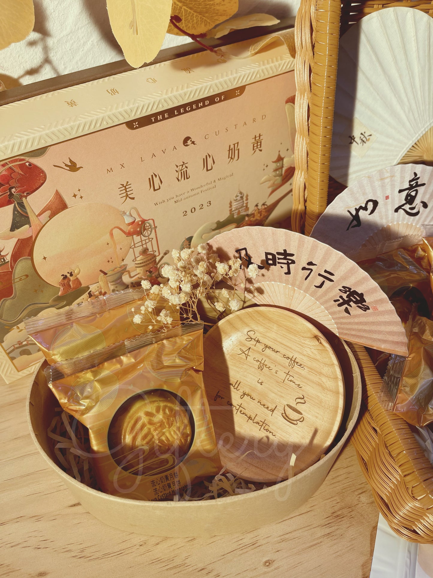 中秋禮盒月餅套餐(兩種配搭款式,不同價格,可另外客制化)