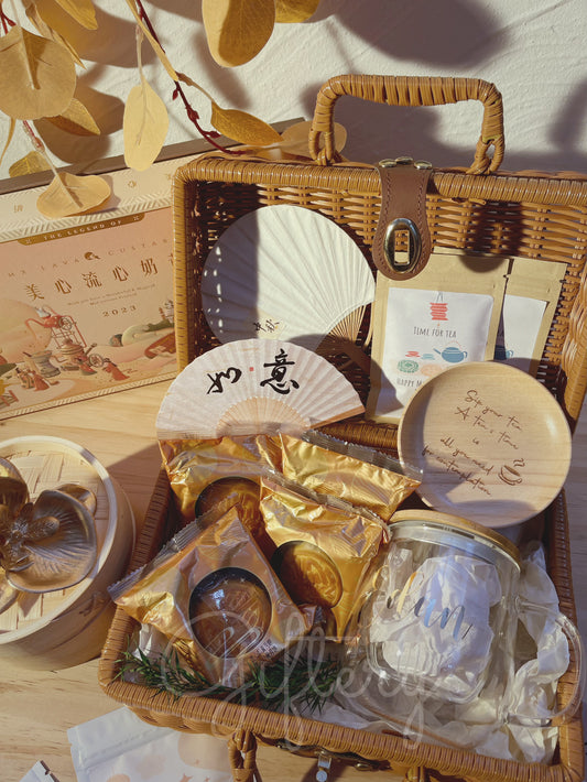 中秋禮盒月餅套餐(兩種配搭款式，不同價格，可另外客制化)