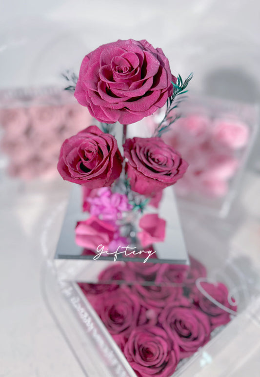 玫瑰永生花盒